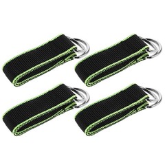 4Pcs Reusable Hammock Swing Straps Double Layer Safety Ropes for Tree Hanging