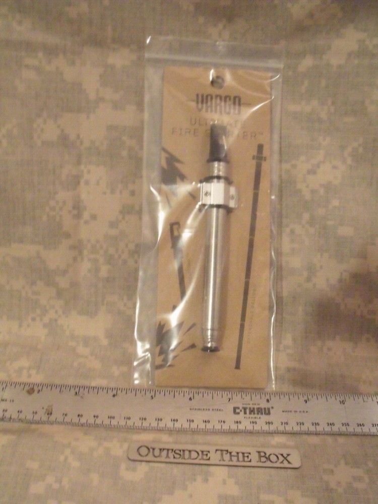 Emergency/Survival: VARGO Ultimate Fire Starter – Ferro Rod, Striker, Bellows