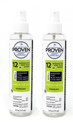 2 ~ Proven 12 HR Insect Repellent Liquid For Mosquitoes & Ticks Unscented 6 oz