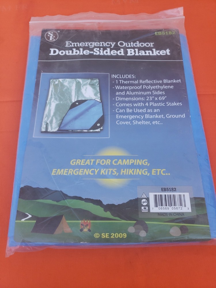 Emergency Outdoor Double Sided Blanket