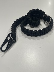 25 Inch Extra Long Carabiner Keychain 550 Paracord Leash