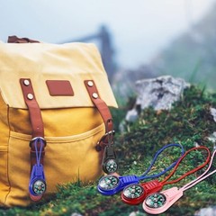 Compass for Kids Hiking and Survival Small Mini Pocket Compasses Keychain 150