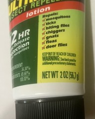 3m Ultrathon Insect Repellent Lotion 2pcs- 2oz- 12 HR Time Release Protection