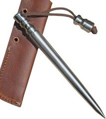 Stainless Steel Spike Tool Paracord Lanyard Tactical Keychain Self Defense Pen