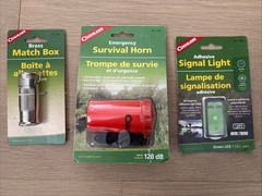 Camping Lot / Emergency Survival Lot – Survival Horn, Match Box, Signal Light