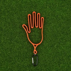 Golf Gloves Holder With Carabiner Golf Gloves Stretcher Golfer Tool Supplies