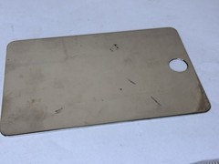 Vtg Umico Military ? Brass Emergency Signaling Signal Shaving Mirror Camping