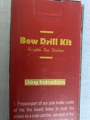Pskook Bow Drill Kit … Outward Bound Training – Practice Friction Fire Skills