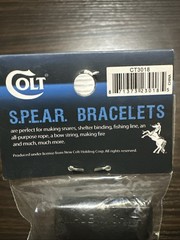 COLT Knives Survival Bracelet Paracord Tactical SPEAR Desert Tan Camo CT3018 NEW