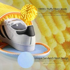 Teletrogy Shoes Laundry Bag Keep Shoe Bags with Tree, Yellow