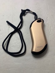 Zippo Hand Warmer/Power Bank USB Model Z4A18 – Champagne/Black -Tested & Working