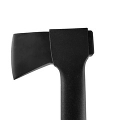 14” Stainless Steel Camping Axe for Wood Splitting with Forged Carbon Head, 20oz