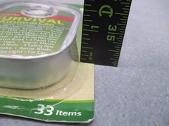 Coghlan’s Survival Kit in a Can 33 Pc Emergency Camping Pocket Kit 9850 New