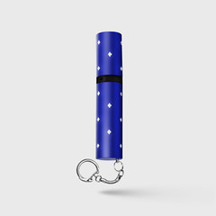 Lipstick-Shaped Self-Defense Device with 110 Lumen Flashlight & Keychain