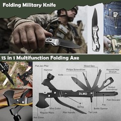 320 PCS Survival Kit, First Aid Gear for Men Dad, Camping Hiking Car Home