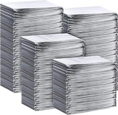 33 Pieces Emergency Mylar Thermal Blanket Bulk 83″ x 63″ Gigantic Space