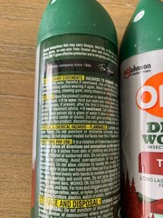 5 Cans OFF Deep Woods Insect Repellent V TICKS 25% Deet Maximum 6 Oz Each NEW