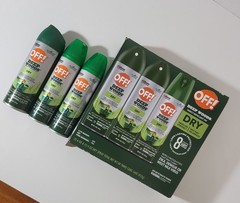 OFF! Deep Woods Insect Mosquito Repellent Dry Touch VIII- (6 OZ x 3 + 4 OZ x 3)