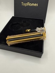 Top Flames Ferro Rod Flint Fire Starter Keychain – New in Box