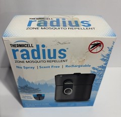 Thermacell Radius Zone Mosquito Repellent Black NEW USB Rechargeable Portable