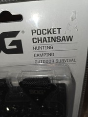 Sog Pocket Chainsaw Hunting Camping Outdoor Survival New Sealed In Package 36″