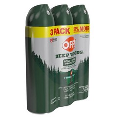 THREE PACK OFF! Deep Woods Long Lasting Insect Repellent 9oz CANS FREE SHIPPING!