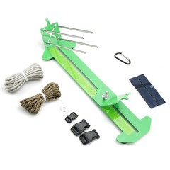 For DIY Craft Bracelet Maker Kit Adjustable Stainless Steel Rope Braider Tool