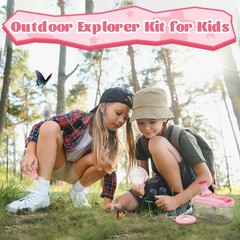Explorer Set for Kids Ages 4 and Up, Explorer Set with Insect Observation Box, Magnifier…
