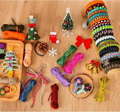 Paracord 21 Colors 10 Feet, 550 Paracord Craft Kit for Making Bracelet, Dog
