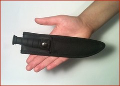 Small Fixed Blade Samurai Katana Tanto Style Knife + Fire Flint Striker