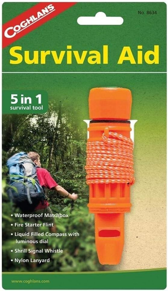 Coghlan’s 5-In-1 Survival Aid – NEW