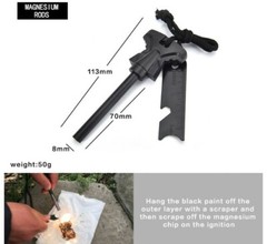 Logos Professional Outdoor Camping and Emergency 8 in 1 Military Survival Kit