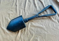 2007 Army Military Surplus Entrenching E Tool Shovel Eagle Industries Pouch USGI