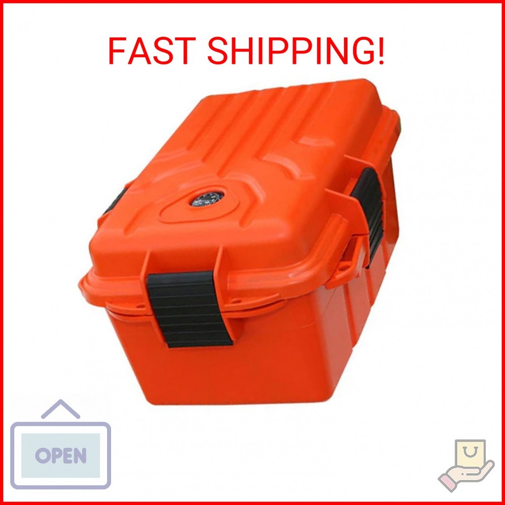 MTM Survivor Dry Box with O-Ring Seal (Orange, Small) (S1072-35)