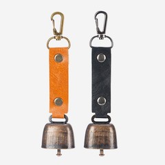 2x Loud Bear Bells Compact Backpacks Pendants for Trikking Survival Climbing