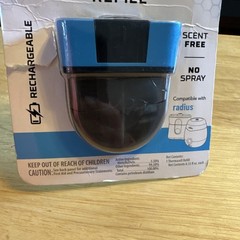 THERMACELL Mosquito Repellent 40 Hour Refill Rechargeable Scent Free for Radius
