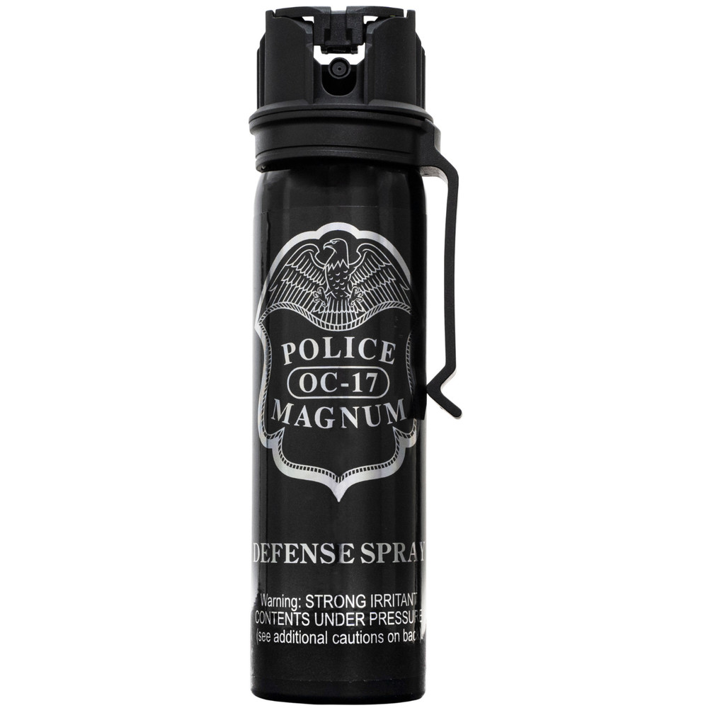 Police Magnum pepper spray self defense tactical security 1 Pack 4oz Flip Top