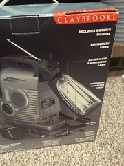 Camping Television Lantern Radio Compass Claybrooke 8In1 Tailgate Survival Gear