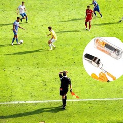 Soccer Referee Flag,Checkered Linesman Flags Set with Storage Bag,Metal Pole …