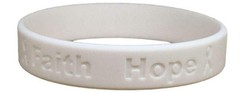 Jeirles Wholesale 25 Lung Cancer Awareness Bracelets 100 Medical Grade Silicone