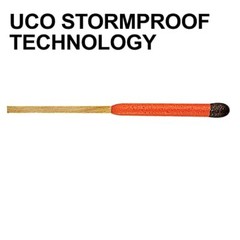 UCO Stormproof, Waterproof & Windproof Match Kit with 4 Packs of Refill Matches