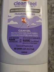 Off! Insect Repellent Clear Gel 3.8 Fl Oz Lot Of 2 Summer On! FREE SHIPPING!
