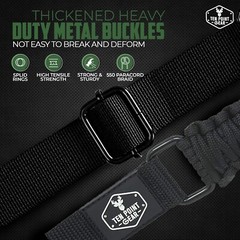 Adjustable 2 Point 550 Paracord Sling for Rifles & Crossbows – Survival Ready