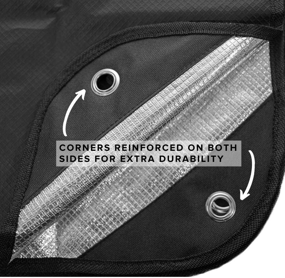 Insulated Tarp, Reusable Heavy Duty Thermal Survival Blanket – 60X82In, Refle…