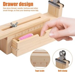 Restynic Paracord Jig Bracelet Maker, Wooden Jig Bracelet Maker with 4 Clips – A