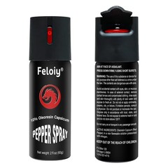 2 Pack Pepper Spray for Self Defense Max Strength Security – 0.68 fl oz