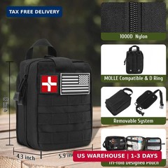 ABPIR 170 PCS Survival Kits, Survival First Aid Kit with Essential Survival Gear