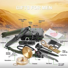 Emergency Survival Kit, 22 In 1 Professional Survival Gear Equipment T