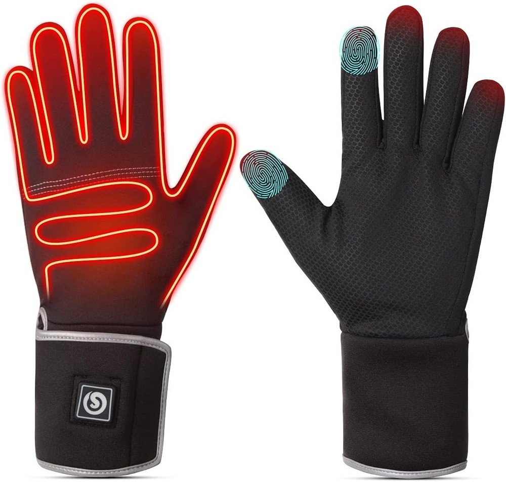 SAVIOR HEAT Heated Glove Liners Men Women Rechargeable BH06 M-L