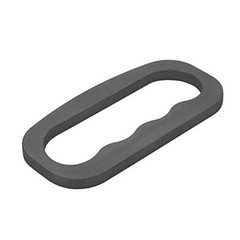 High-Carbon Steel Flint Striker for Emergency Fire Starting and Survival Oval